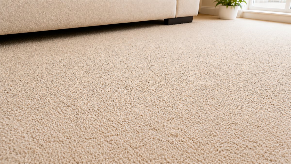 Carpet and upholstery after cleaning